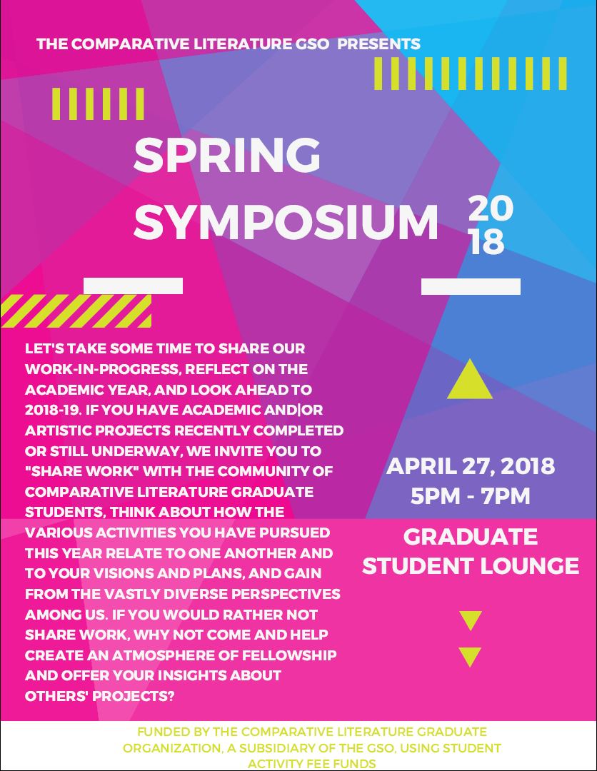 Spring Symposium Flyer